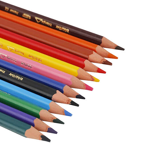 مداد رنگی 12 رنگ سه گوش جامبو اولوشن بیک